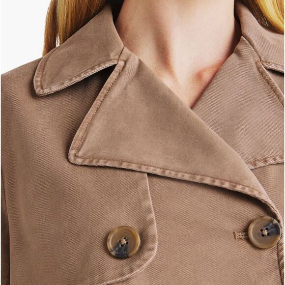SPLENDID Women’s Portia Double Breasted Jacket in the Size Large in Macchiato - Picture 9 of 9
